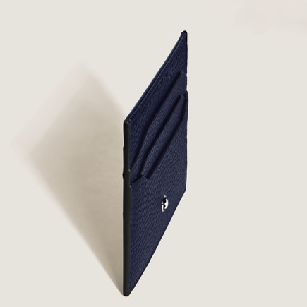 Porte-Cartes 6cc en Cuir Grain&eacute;