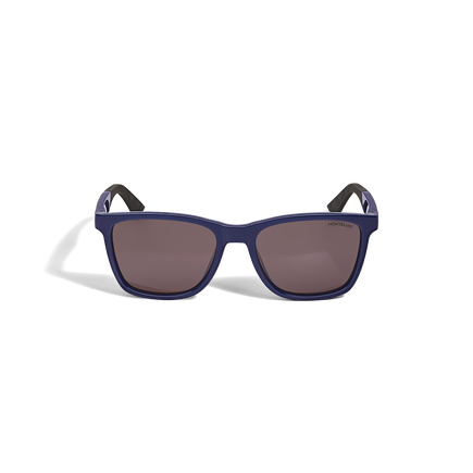 Squared Sunglasses with Blue Injected Frame