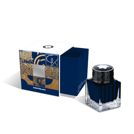 Ink bottle, Masters of Art Homage to Gustav Klimt, Blue - 50ml