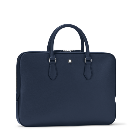 Thin Briefcase in Sartorial Leather