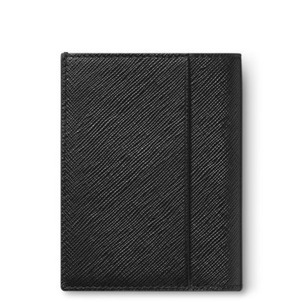 Mini Portefeuille 4cc en Cuir Sartorial