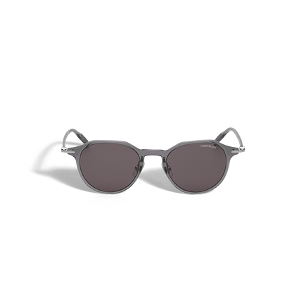 Round Sunglasses with Grey Injection Frame