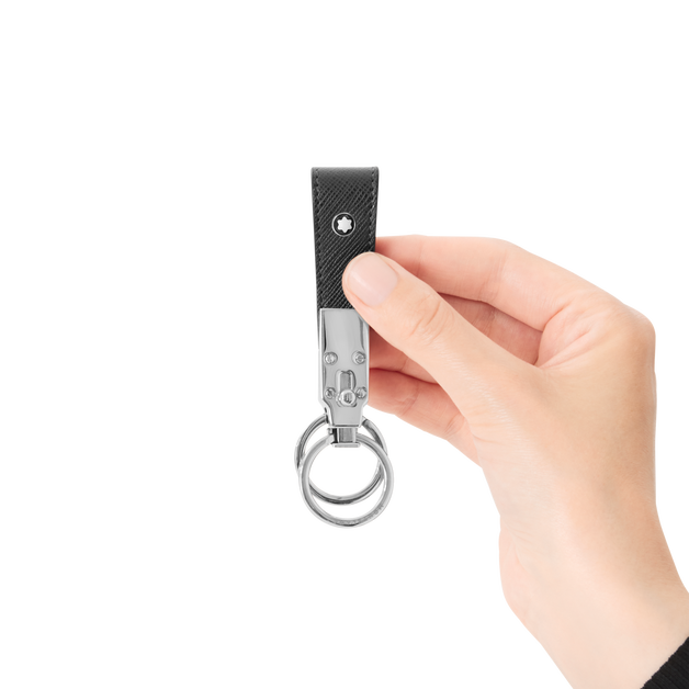 Loop Key Holder in Sartorial Leather - 4