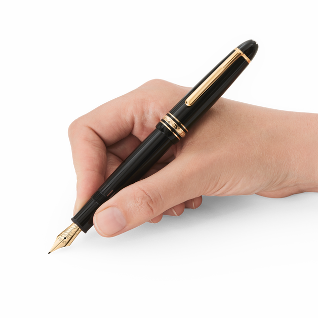 Pluma Estilográfica Meisterstück Calligraphy Plumín Flexible LeGrand con Revestimiento en Oro - 3