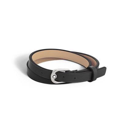 Bracelet horseshoe buckle black, adjustable size