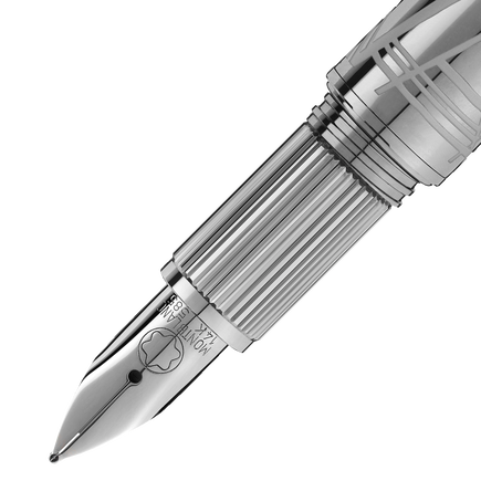 Starwalker Space Blue Metal Fountain Pen