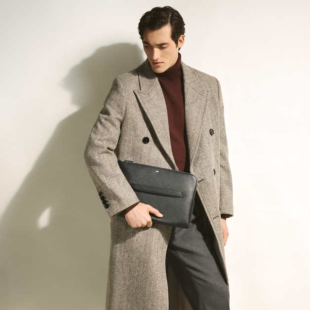 Laptop Case in Sartorial Leather - 2