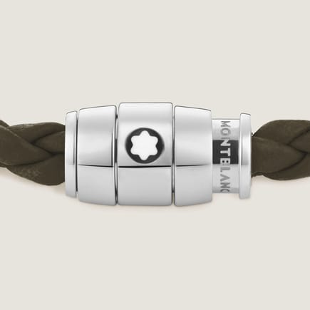 Armband mit 3 Ringen aus Soft Leder 