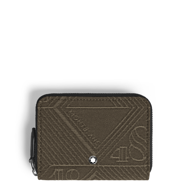 Mini Wallet 2cc with Zip in 4810 Jacquard - 1