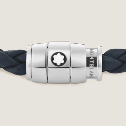 Bracelet Small, Soft Leather, Avio Blue