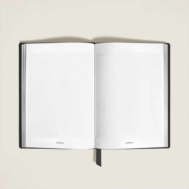 Medium Notebook in Sartorial Leather, Squared Pages - 2