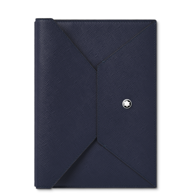 Carnet Enveloppe Petit Format en Cuir Sartorial - 1