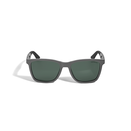 Squared Sunglasses with Grey Coloured Injected Frame