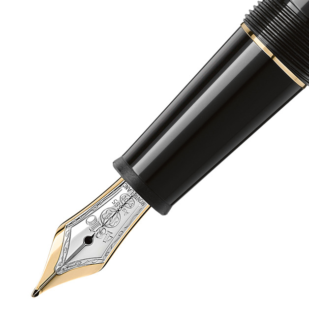 Pluma Estilográfica Meisterstück Classique con Revestimiento en Oro - 3