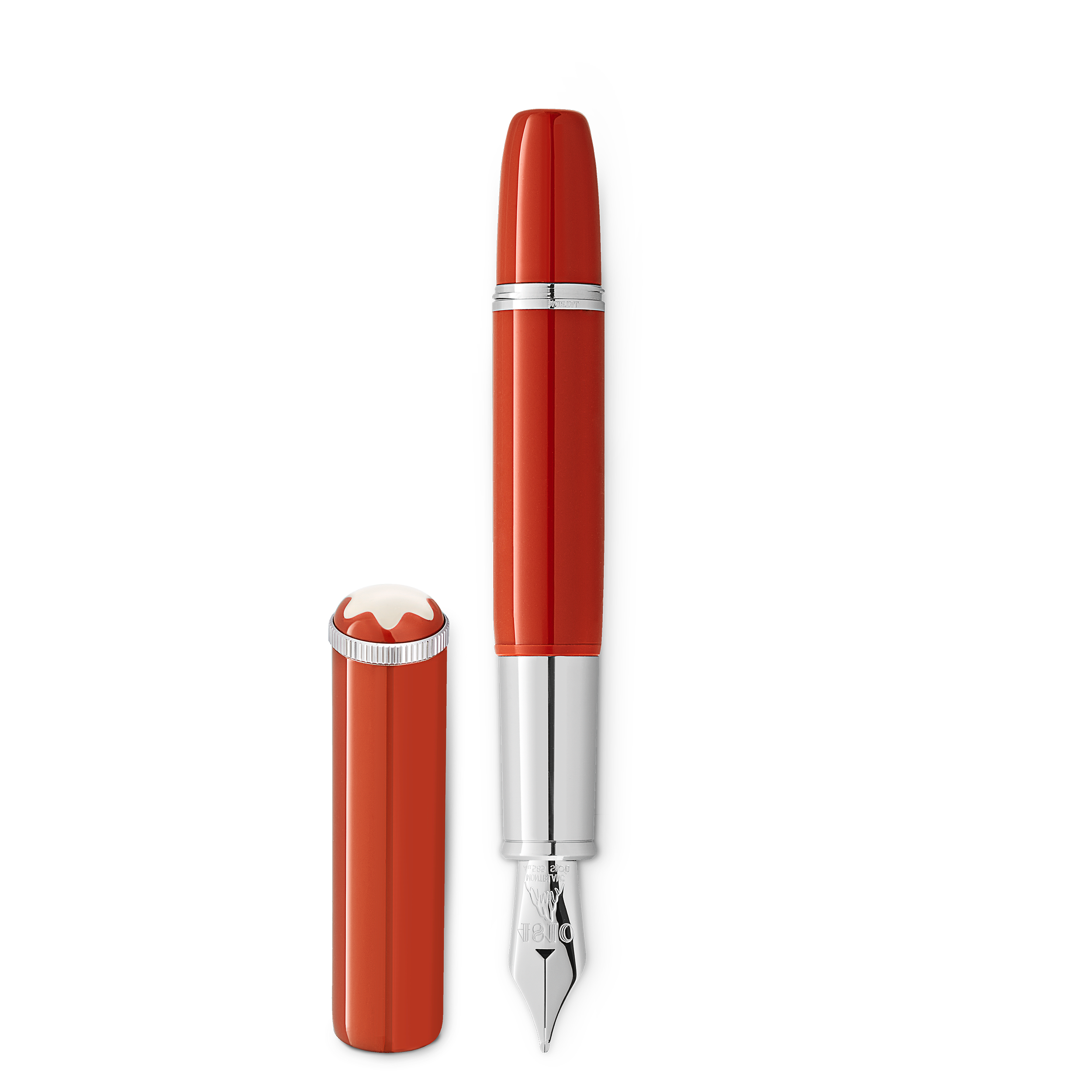 Montblanc Heritage Rouge et Noir "Baby" Special Edition Coral-Coloured Fountain Pen