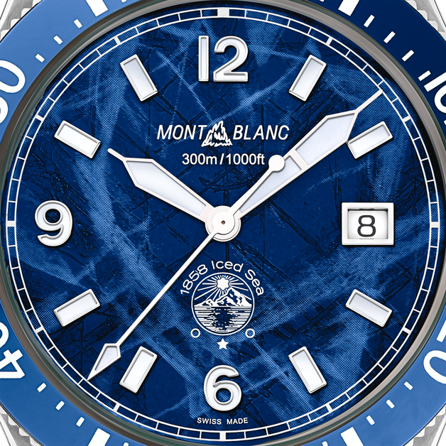 Montblanc 1858 Iced Sea Automatic Date - 5