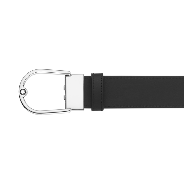 Ceinture Réversible Horseshoe 35 mm en Cuir Corteccia - 4