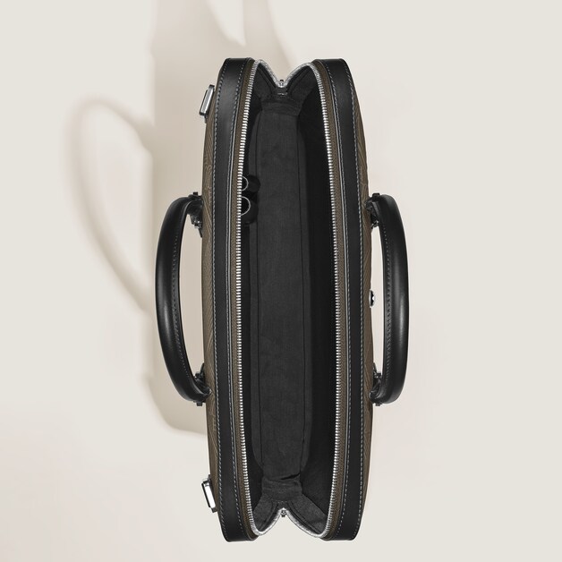 Thin Briefcase in 4810 Jaquard - 8