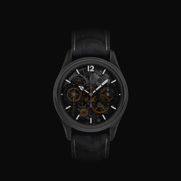 Montblanc 1858 The Unveiled Secret Minerva Monopusher Chronograph Limited Edition - 88 pièces - 7