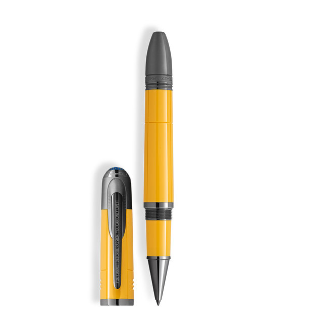 Grandes personalidades Edición Especial Enzo Ferrari Giallo Modena Rollerball - 1