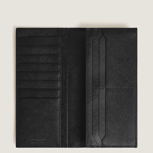 Long Wallet 14cc with Zip in Sartorial Leather - 5