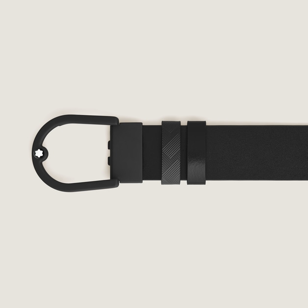 Horseshoe 35 mm Reversible Belt in Extreme Leather - 2