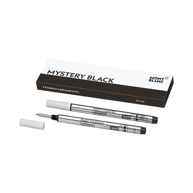 2 recambios para fineliner LeGrand, Mystery Black (B) - 2