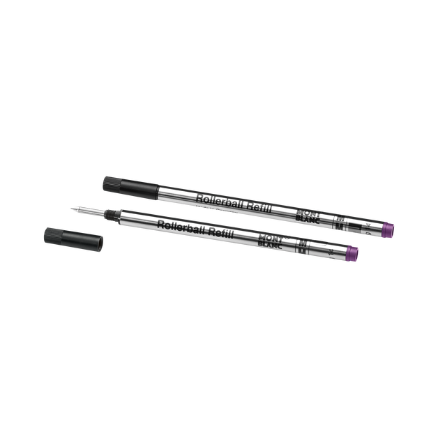 2 recharges pour rollerball (M), violet améthyste - 1