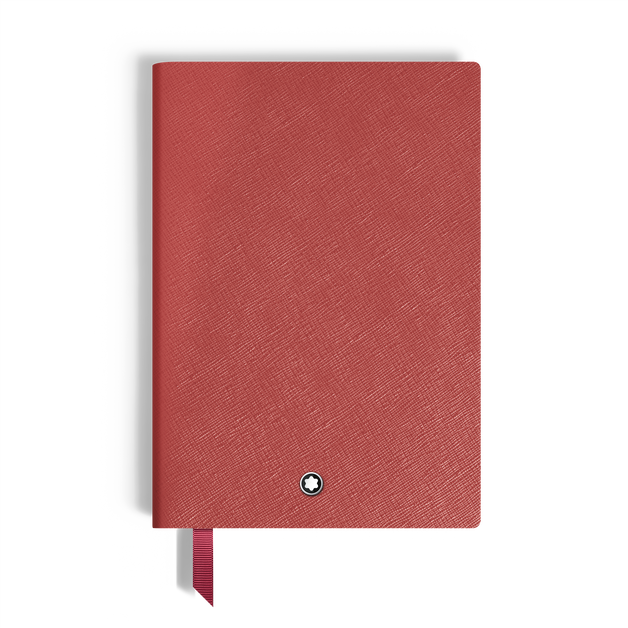 Medium Notebook, Saffiano Leather, Red – Blank Pages - 1