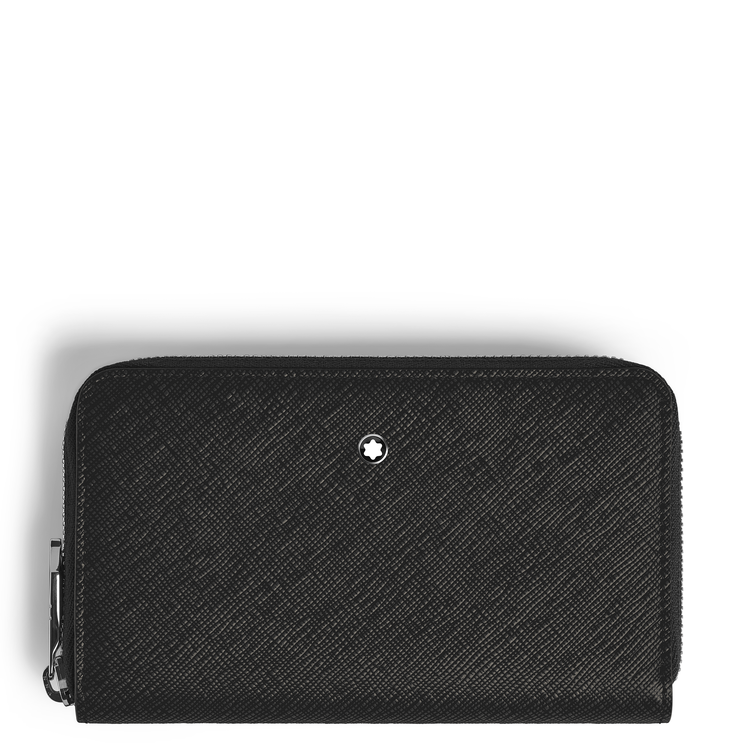 Montblanc ブラック サルトリアルレザー 二つ折り財布 MONTBLANC