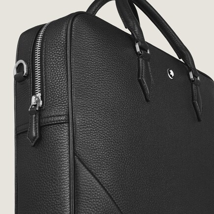Medium Briefcase in Grain Leather
