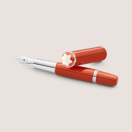 Montblanc Heritage Rouge et Noir "Baby" Special Edition Coral-Coloured Fountain Pen