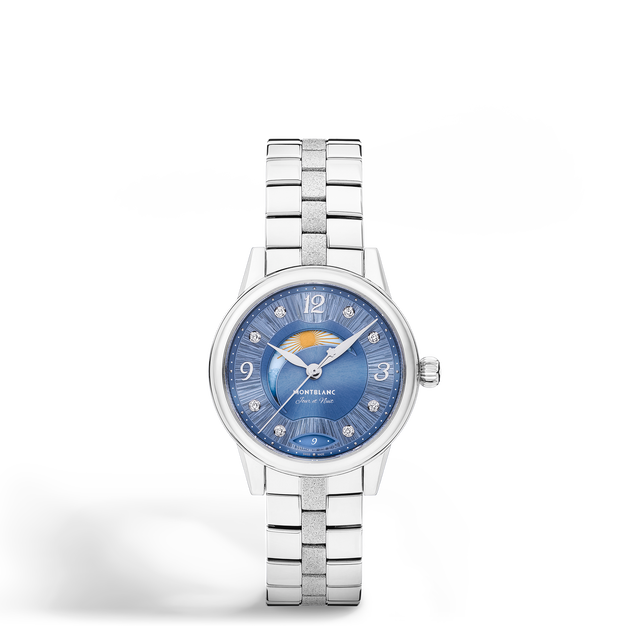 萬寶龍寶曦系列晝夜顯示腕錶 30 毫米 - 1