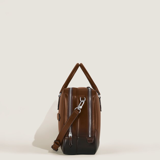 Large Briefcase in Meisterstück Sfumato Leather - 4