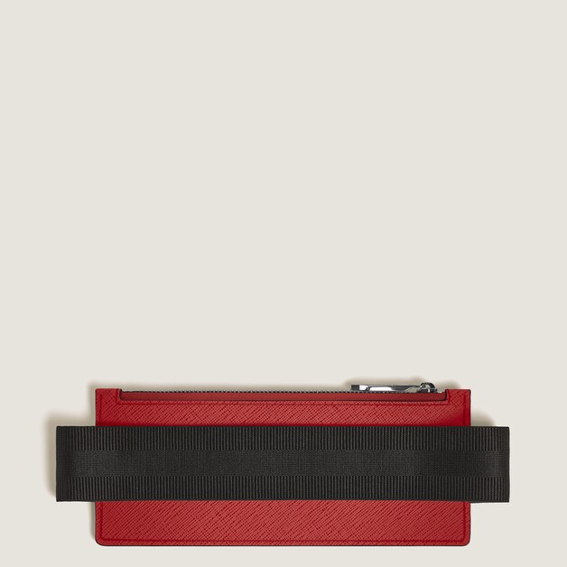 2-Pen Pouch with Elastic Band in Sartorial Leather - 2