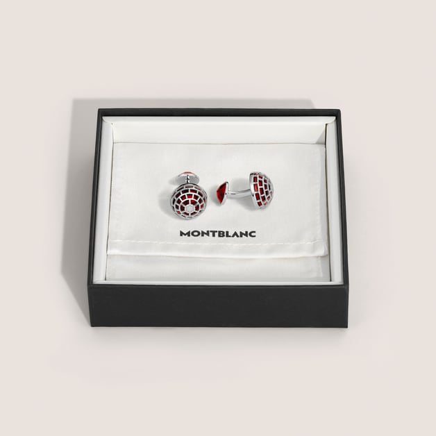 Montblanc Meisterstück Cufflinks with Jasper Stone - 3