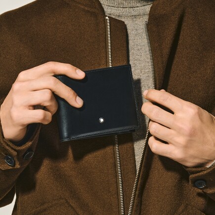Wallet 10cc with Coin Case in Meisterstück Leather