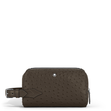 Wash Bag in Sartorial Leather