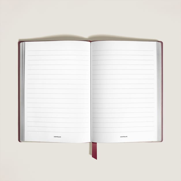 Medium Notebook in Sartorial Leather, Lined Pages - 2