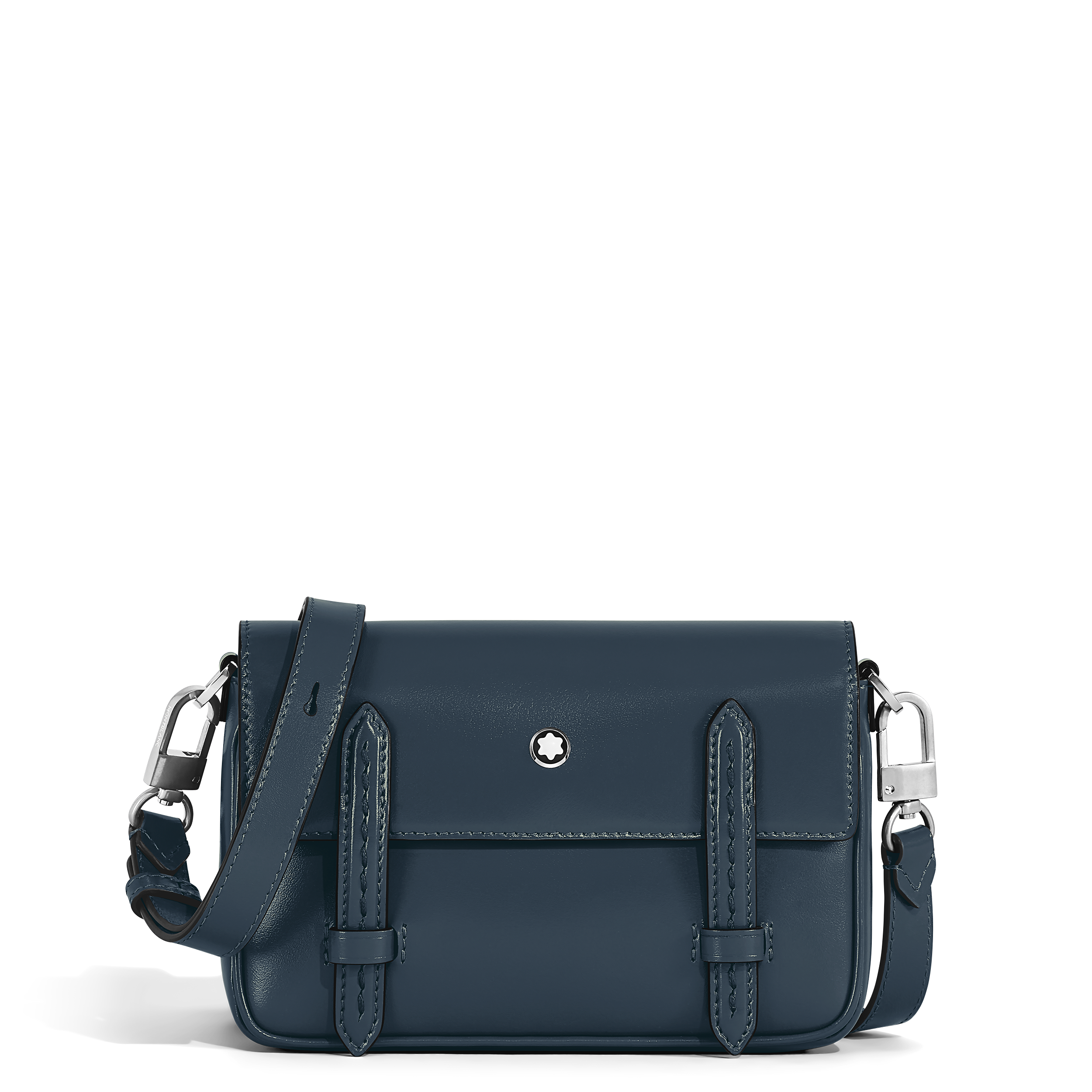 Borsa a Tracolla Mini in Pelle Meisterst�ck - Pellame - Velluto blu -  Montblanc� IT