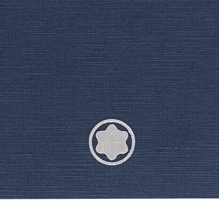 Montblanc Fine Stationery 2 Notebooks #146 Slim, Blue, blank for Augmented Paper