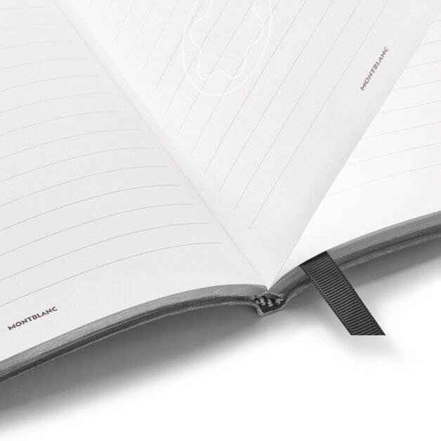 Cuaderno #146 pequeño, cool grey - con líneas - 4