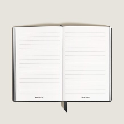 Large Notebook in Sartorial Leather, Lined Pages