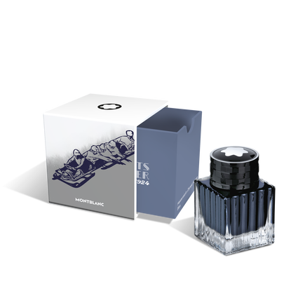 Ink bottle, Meisterstück x Olympic Heritage Chamonix 1924, Blue - 50ml