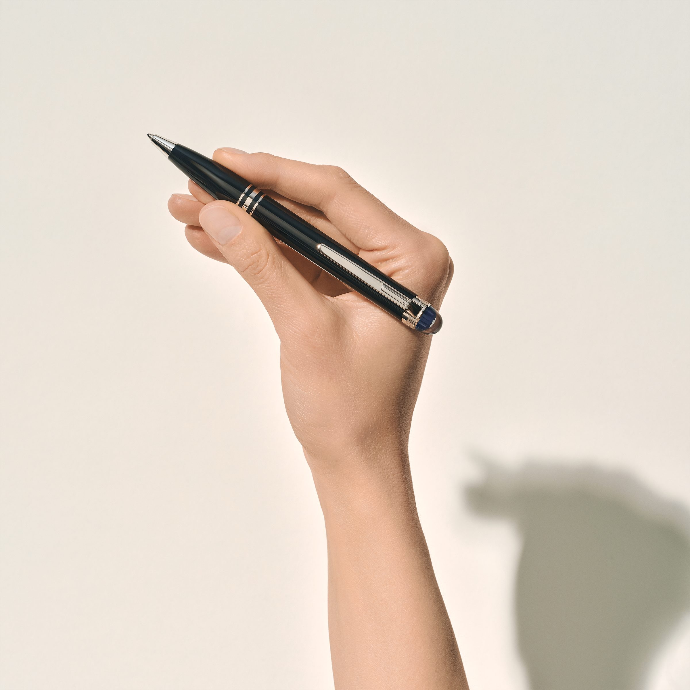 Mont Blanc モンブラン ボールペン スターウォーカー ブルー ケース付 Mont Blanc モンブラン ボールペン スターウォーカー ブルー ケース付