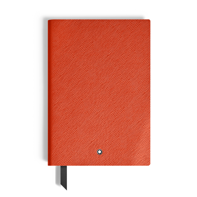 Mittelgro&szlig;es Notizbuch aus Sartorial Leder, Linierte Seiten - 1