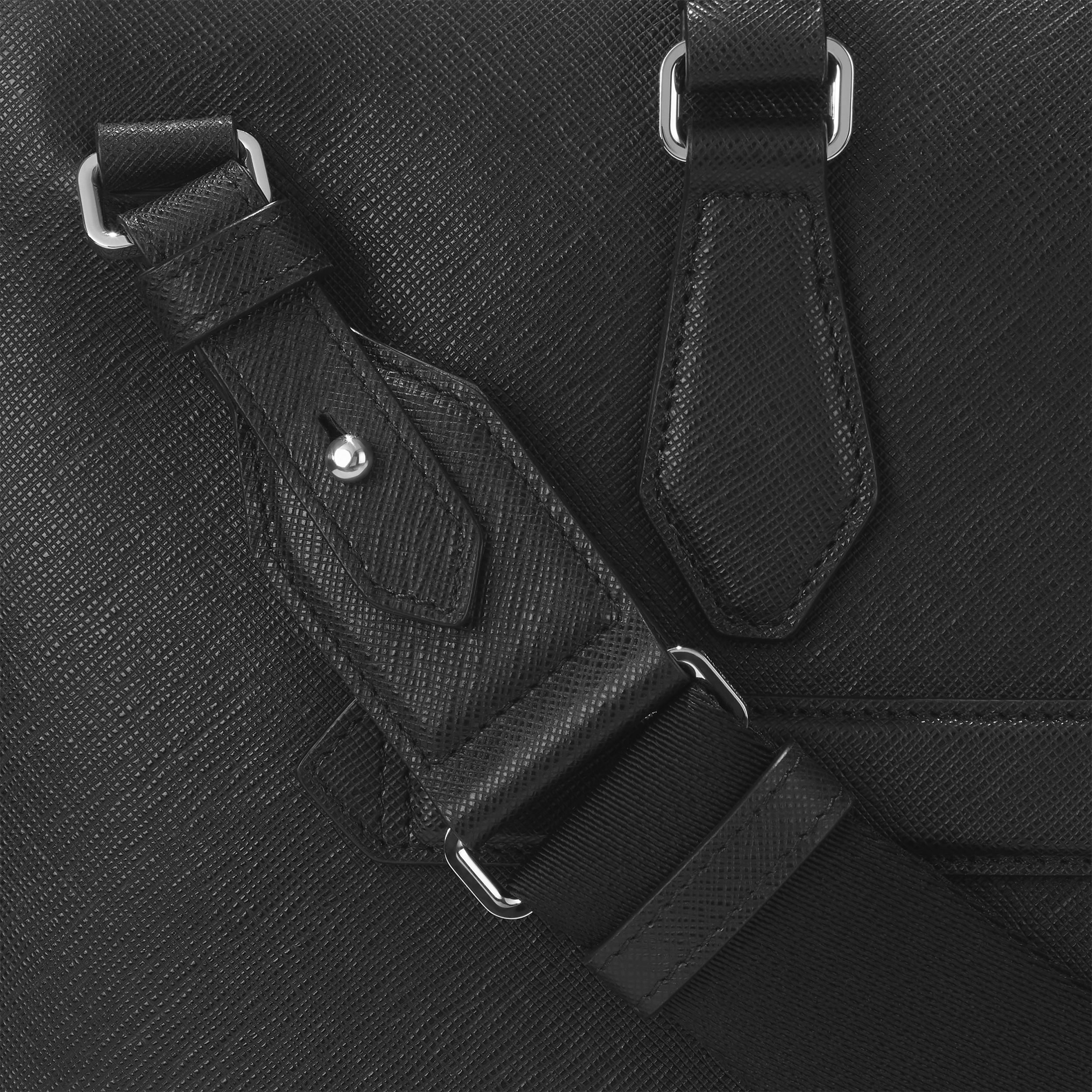 Medium Briefcase with Pocket in Sartorial Leather