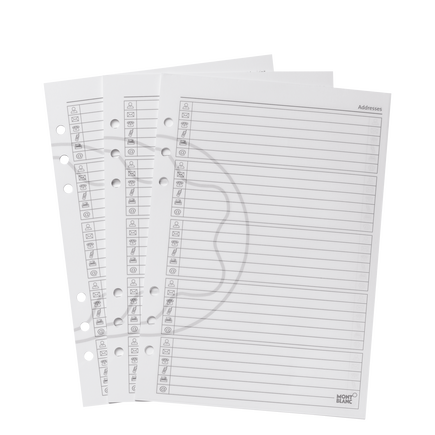 Large Sheets, Telephone-Address