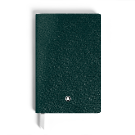 Small Notebook in Sartorial Leather, Lined Pages
