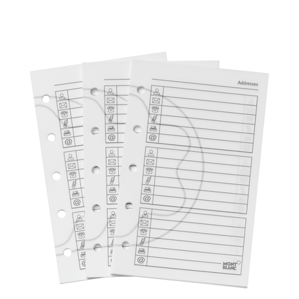 Telephone-Address Sheets Pocket
